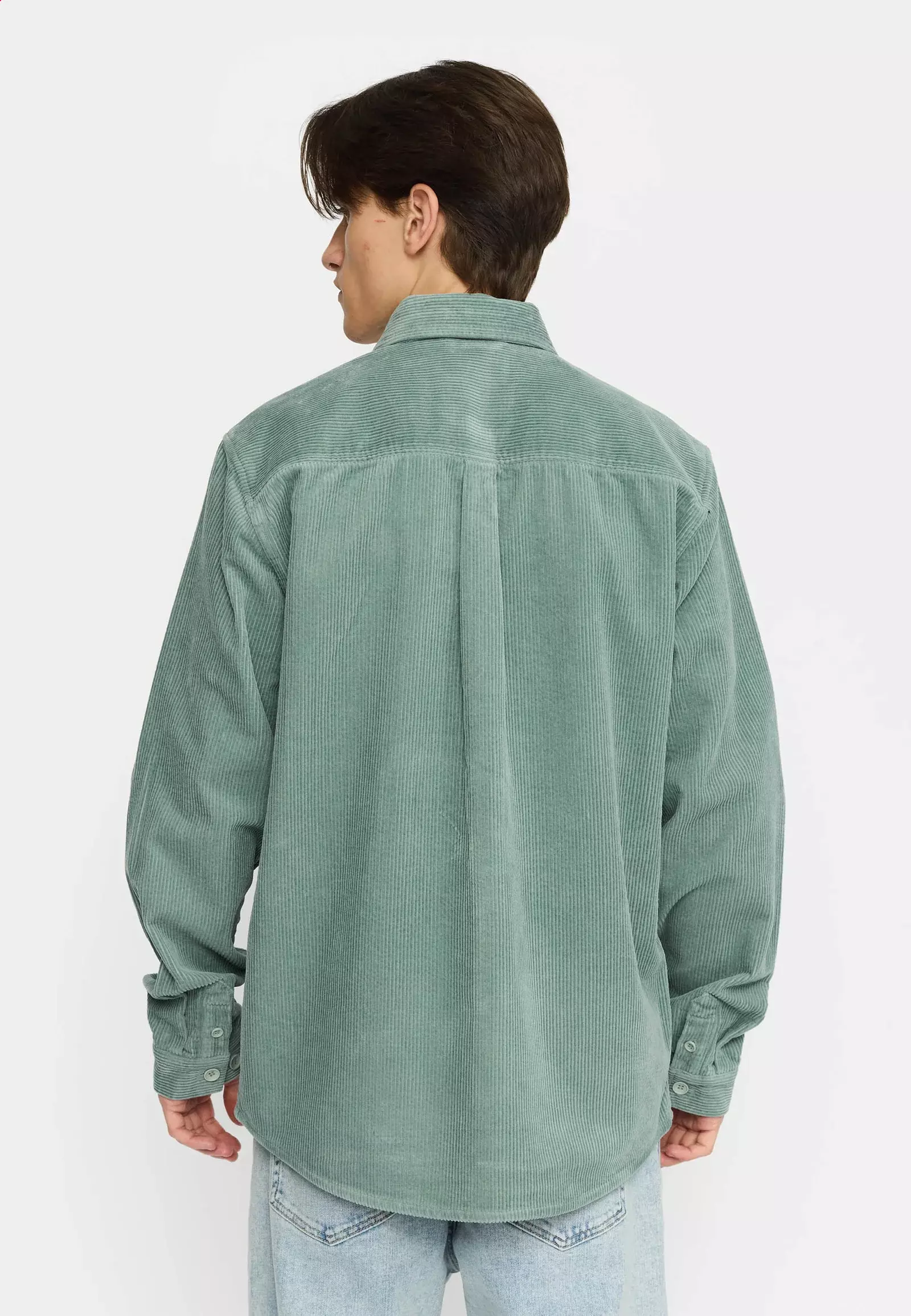 Revolution Dustmint Utility Cord Overshirt Herren Hemd mint